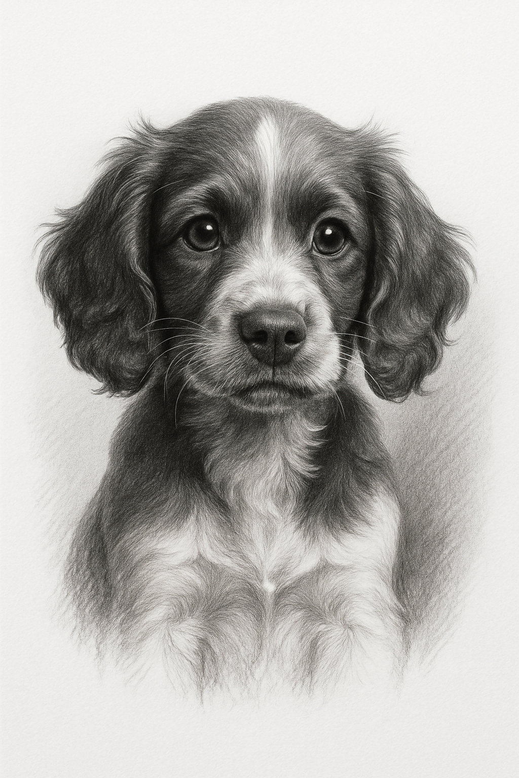 Custom pet portrait by The Family Portrait Company